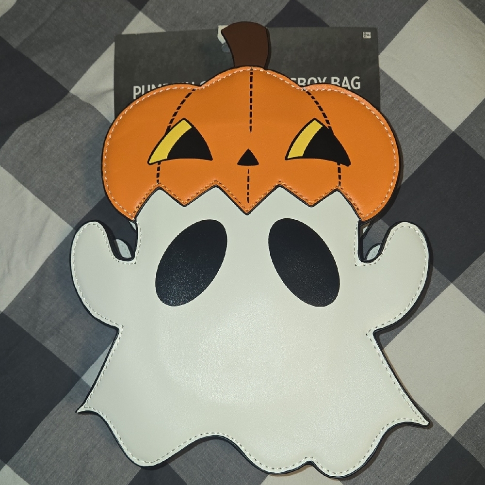 Pumpkin Ghost Kids Costume Bag ⚪️⚪️